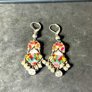 From Sundance catalogue, beautiful dangling earrings